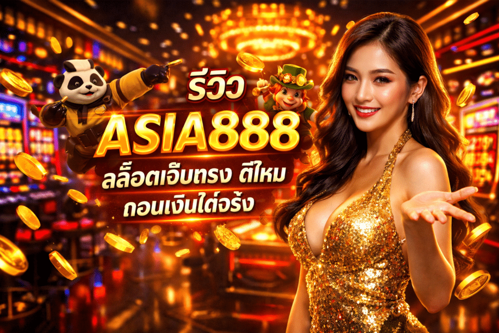 รีวิว ASIA888 สล็อตเว็บตรง ดีไหม ถอนเงินได้จริง
